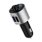 5V/3A output silver SD/TF card 2 USB car fm transmitter mp3 player,transmitter fm car