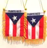 Cheap Wholesale Puerto Rico Car Flag Small Puerto Rican Mini Banner flag