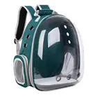 Fashionable design Zipper Leather Space Capsule Shaped Backpack Carrier Cat Travel Bag For Pet