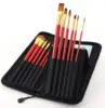 Artist Brush Holder Synthetic Bristle Paint Brush Best Travel Brush For Oil Acrylic Paint