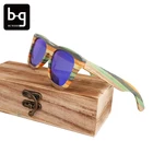 Wooden Sun Glass Vintage Frame Eyewear Uv400 Handmade Stock Skateboard Wood Sunglass Bamboo