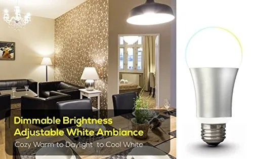 Hot WiFi-ZigBee Dimmable Pure White E14 E26 E27 WiFi LED Bulb - ANKUX.COM