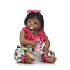 wholesale real life looking black full body silicone reborn baby dolls