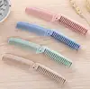 Portable Bag Tools Wheat Straw Folded Combs