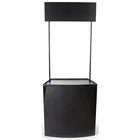 Supermarket On Sales ABS Large Black High Quality Portable Promotion Table Counter Table