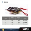 Soft Plastic Frog Bait Fishing Lure With Top Water In Freshwater