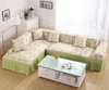 Factory direct pastoral style printing double-sided L shape sofa cover combination of four seasons