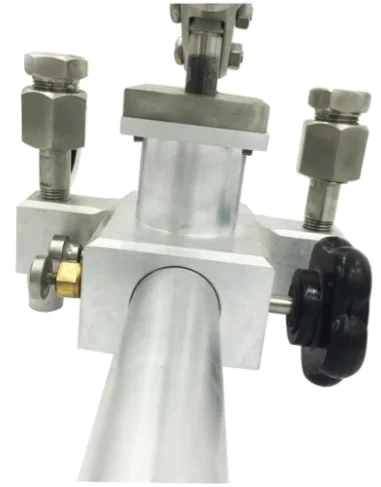 Pressure gauge testing equipment