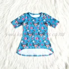 2018 Cheap wholesale children clothes Flower party dresses for 6 year old girl frock suits for Kids