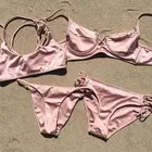 bikinis waist women swimwear custom girls sexy beachwear bikini