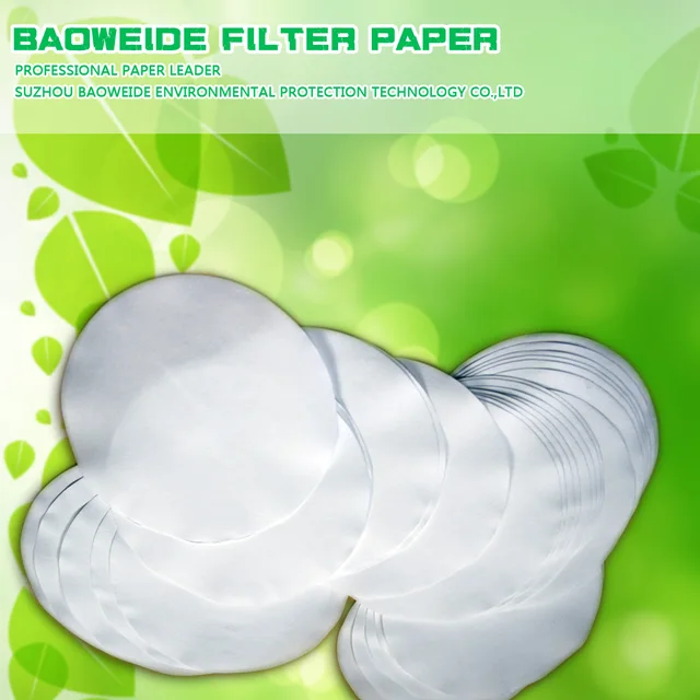 Medium speed 80g quantitative analysis filter paper for medical with good quality