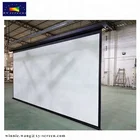 XYSCREENS Top quality 180"/200"/250"Large Motorized/electric Tab-tension Projector Screen