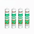 White Grey Black Clear Silicone Sealant for Glass Engineering