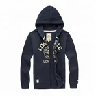 Promotional top quality China wholesale full zip hoodie zip