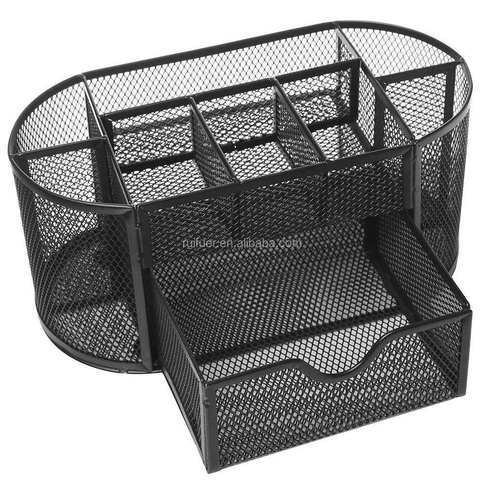 metal mesh pen desk organizer.jpg