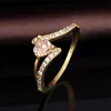 2018 Wholesale Fashion Sterling Pure Silver Gold Rings Image For Women With Good Price