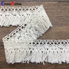 CRMT0409 4CM 2018 fancy tassel lace trim for sock decoration edging cotton lace