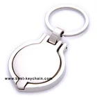 zinc alloy picture promotional metal photo frame keychain (BK11274)