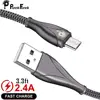 2.4A Data Charging Cable Good Quality New Model New Design Safe Charger Line For Android Smart Phone Five Colors