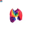 football fan hot transfer printing satin scarf Rainbow LGBT scarf