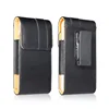 Hot selling belt clip holster universal leather phone case