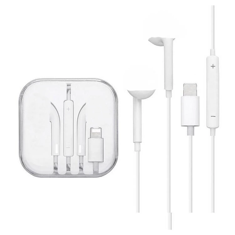 good quality mobile phone earphone earpod hand free earbuds with blue tooth microphone for iphone 7 8 x earphone for apple - ANKUX.COM