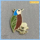 Die casting metal black paint soft enamel custom magnetic lapel pins
