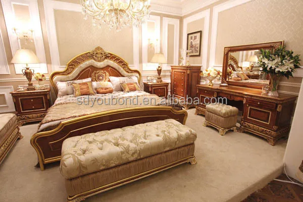 0062 luxury palace furniture home used bedroom furniture sets