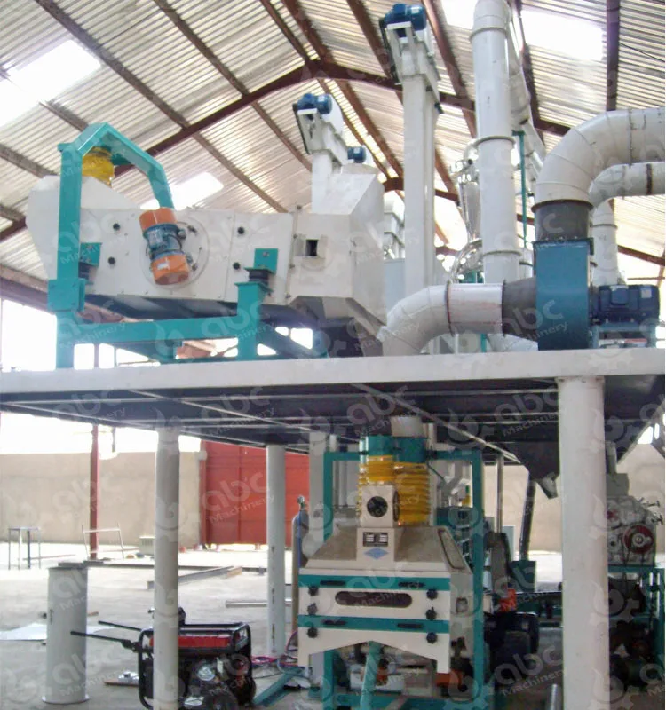 10 - 30TPD Maize Flour Milling Machine And Packaging Maize Milling Plant