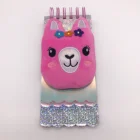 Wholesale Good Quality Alpaca Pattern Sticky Hanging Loose Leaf NotePad