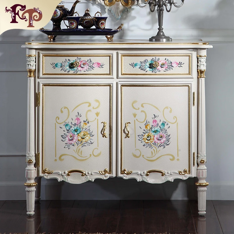 French Chateau Furniture Solid Wood Gold Foil Leaf Gilding