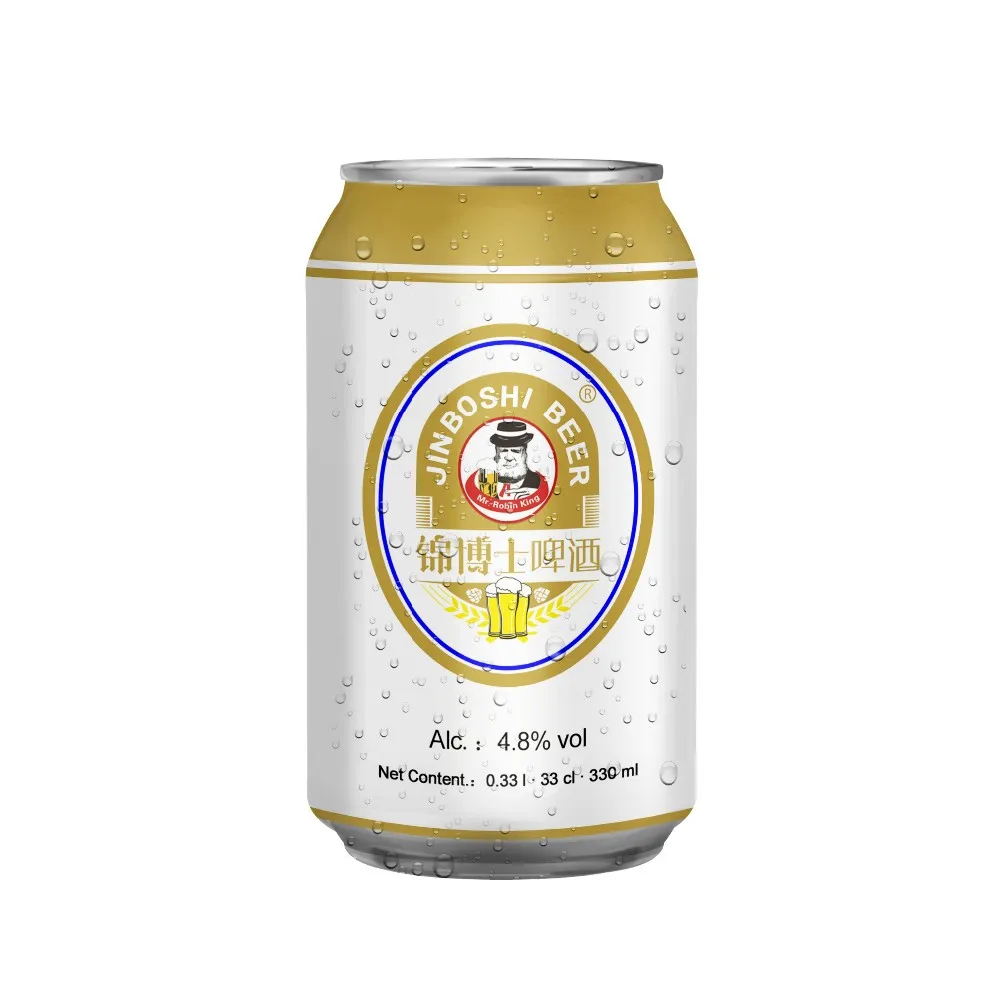 330 ml 500 ml canned wheat beer china supplier