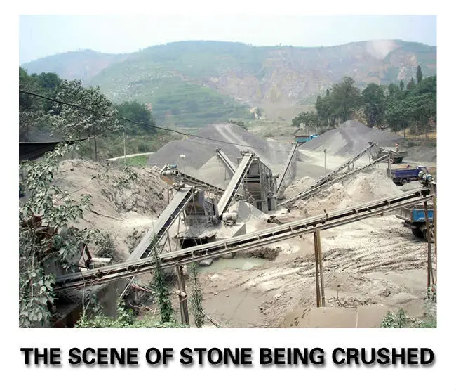 Stone crushing production plant / sand making line