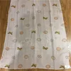 Best sale voile printing curtain fabrics cute printing curtains