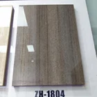 ZH UV marble stone and wood grain color kitchen cabinet door board