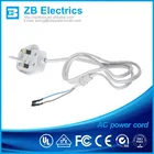 BS approval ac power cord 12v dc power cord for home appliances