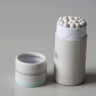 PVC window white cardboard Paper tube for match packaging matches packaging