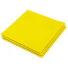 yellow color needle punched nonwoven household kitchen cleaning cloth