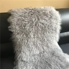 60 *120cm MONGOLIAN SHEEPSKIN LAMBSKIN HIDE PELT