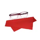 In stock multi color size premium microfiber eye glasses wiping cloth