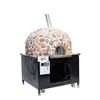 Natural Brick Charcoal Gas Wood Fired Pizza Oven Dome Wood Stove Canada