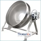 Steam jacket kettle for chicken meat