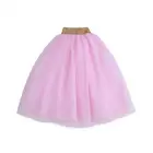 Fancy baby girl tutu tulle dance dress multi color long maxi skirt