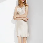 High Quality 100% Silk Pajamas Women Wholesale Silk Slip Dress