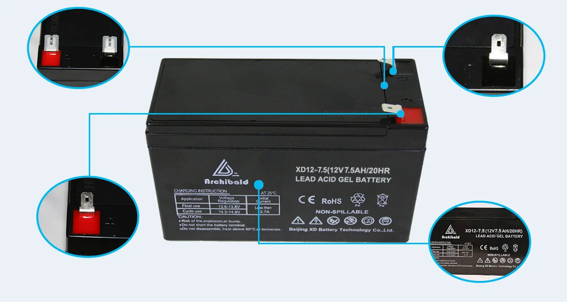 Luxury Pack 12v 7 5ah 20hr Battery Fashionable High Quality Buy