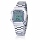 Azan Muslim prayer azan Watch 6461 Muslim Watch Islamic with stainless steel