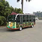 LVTONG LT-S14.F Multi-passengers Electric Sightseeing Buses with Closed Doors
