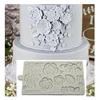 Embroidered Flowers Fondant Cake Decoration Silicone Mold Dry Pace cake decoration baking tool chocolate mold