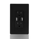 Dual High Speed Duplex Receptacle, Smart 2.1A/3.6A Quick Charging Capability, Tamper Resistant Outlet Wall plate Include