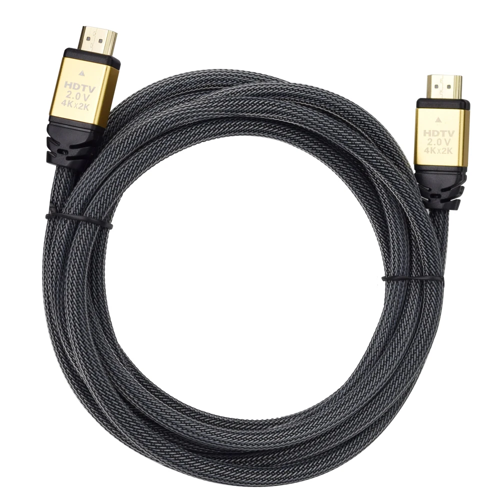 HDTV HD MI 2.0 A to A custom extension braided drop fiber active optic audio video 8k connection hdm i cable - ANKUX.COM